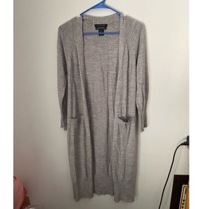 Tahari Marino Wool Blend Duster